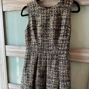 Gal meets glam tweed dress
